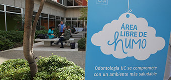 Odontología UC se une al compromiso Campus libre de Humo